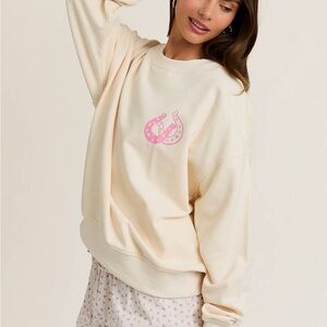 le lis “costal cowgirl” crewneck